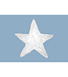 Постелка в синьо и бяло с принт Звезда 52х75 см-1 снимка