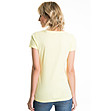 Жълта дамска памучна тениска Rozanne-1 снимка
