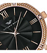 Дамски часовник в розовозлатисто с черен циферблат Tera-2 снимка
