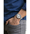 Unisex часовник в сребристо и сиво Paul-2 снимка
