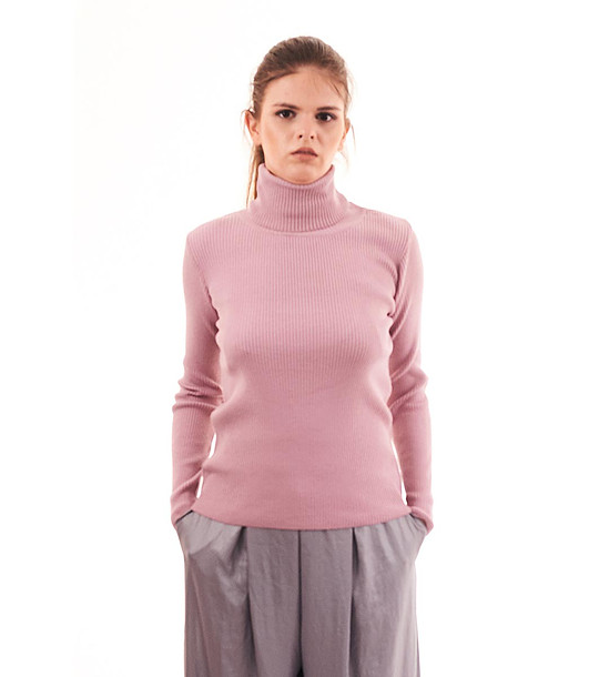 Розов дамски пуловер Mireille снимка
