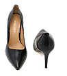 Черни дамски обувки от естествена кожа Camelia-1 снимка