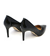 Черни дамски обувки от естествена кожа Camelia-3 снимка