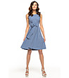Синя рокля без ръкави Trixie-0 снимка