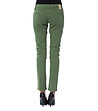 Дамски памучен панталон Rikita в зелен нюанс-1 снимка