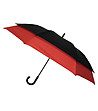 Двоен чадър в червено и черно-0 снимка