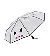 Сгъваем прозрачен чадър с принт коте-0 снимка