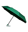 Ветроустойчив сгъваем чадър в зелено-0 снимка