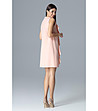 Розова рокля без ръкави Molina-1 снимка