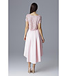 Комплект от блуза и пола в розово Mia-1 снимка