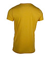 Мъжка тениска в цвят горчица с памук Dod-1 снимка