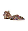 Дамски многоцветни обувки Aliza с блестящо покритие-1 снимка