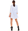 Бяла рокля с капси Gladis-1 снимка