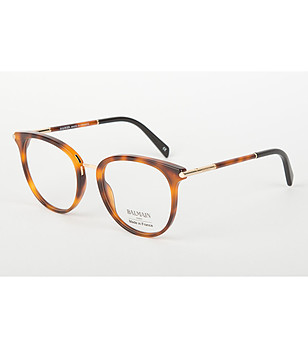 Дамски рамки за очила в оранжеви и кафяви нюанси снимка