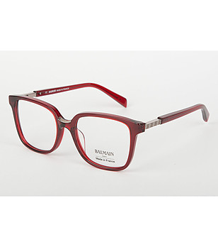Дамски червени рамки за очила от пластмаса снимка