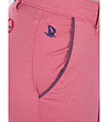 Розов дамски памучен панталон Lexa-3 снимка