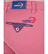 Розов дамски памучен панталон Lexa-4 снимка