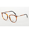 Дамски рамки за очила в оранжеви и кафяви нюанси-0 снимка