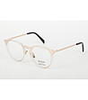 Дамски рамки за очила тип котешко око в цвят екрю-0 снимка