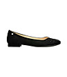 Черни велурени обувки Melissa-0 снимка