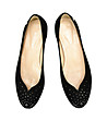 Черни велурени обувки Melissa-1 снимка