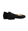 Черни велурени обувки Melissa-4 снимка