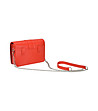 Малка дамска кожена чанта в червено Ewera-1 снимка
