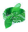Памучна бандана за глава в зелено Belen-0 снимка