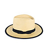 Бежова шапка с естествени влакна Desire-0 снимка