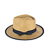 Кафява шапка с естествени влакна Desire-2 снимка