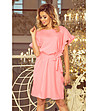 Ефектна рокля в розов нюанс Cloris-0 снимка