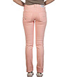 Памучен дамски розов панталон Arabella-1 снимка