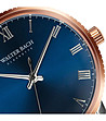 Мъжки часовник в златисто и сребристо със син циферблат Tim-2 снимка
