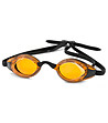 Черни очила за плуване с оранжеви лещи Blast-0 снимка