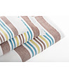 Бяла кърпа с многоцветни кантове Cyprus 30х50 см-4 снимка
