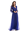 Елегантна дълга рокля в лилав нюанс Makena-0 снимка
