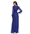 Елегантна дълга рокля в лилав нюанс Makena-1 снимка