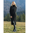 Дълъг черен дамски пуловер Alenia-0 снимка
