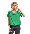 Зелена дамска блуза Isabel-0 снимка