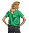 Зелена дамска блуза Isabel-1 снимка