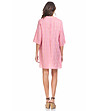 Розова лятна памучна рокля Sobella-1 снимка