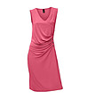 Розова рокля без ръкави Kiera-1 снимка