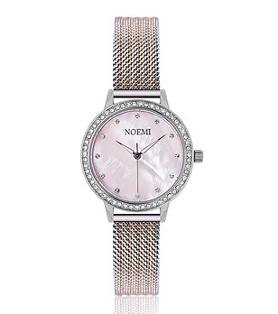 Дамски часовник в сребристо и златисто Tiffany снимка