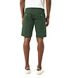 Памучни мъжки къси панталони в зелен нюанс Claudio-1 снимка