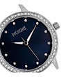 Сребрист дамски часовник с черна верижка Tiffany-1 снимка