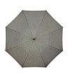 Луксозен чадър за голф в бежов меланж-1 снимка