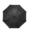 Черен ветроустойчив чадър-1 снимка