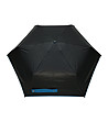 Сгъваем чадър в черно и синьо с UV защита-2 снимка