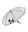 Прозрачен чадър с принт Куче-1 снимка