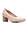 Дамски кожени обувки в розов нюанс Cosmo за широко стъпало-2 снимка